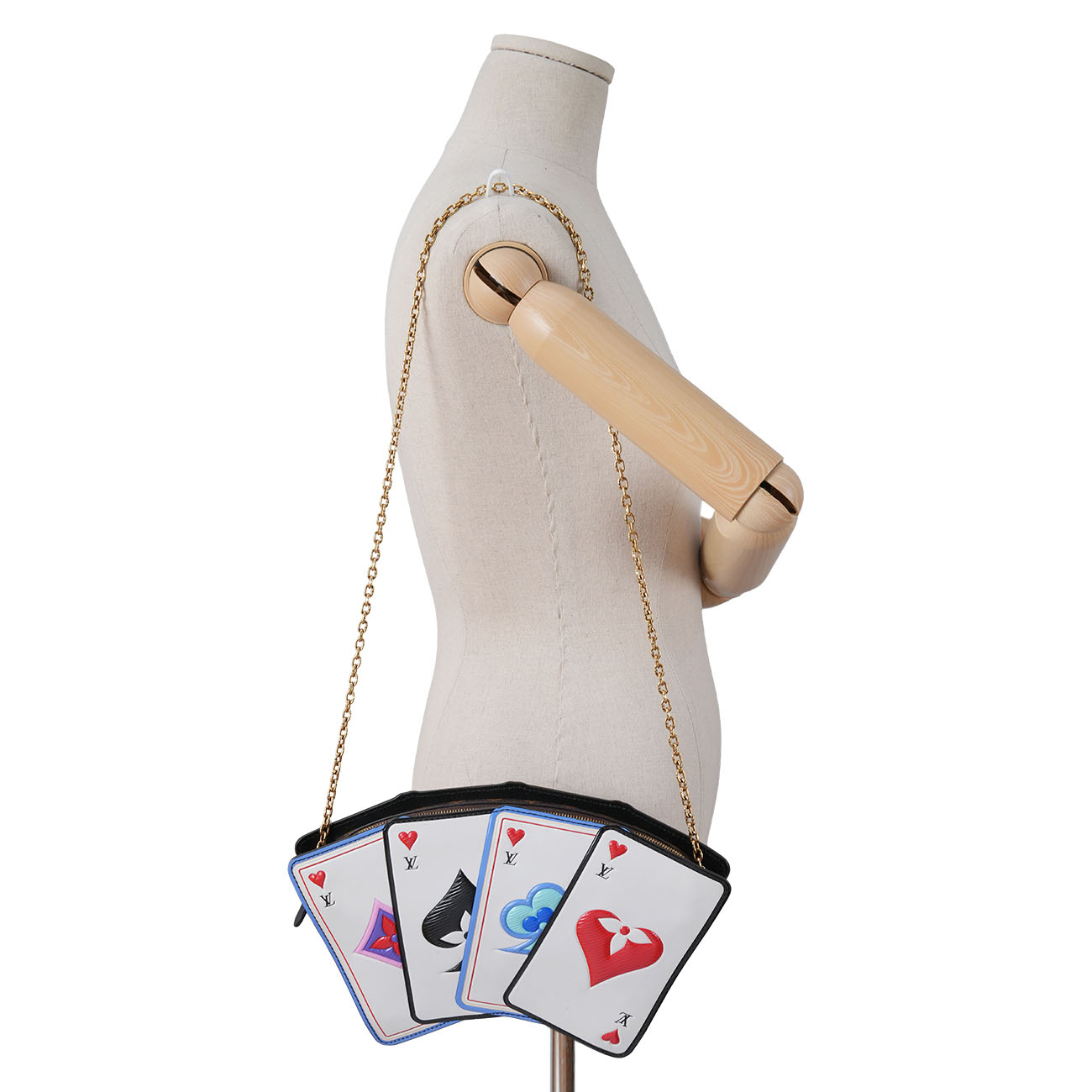 LOUIS VUITTON(USED)루이비통 게임 온 포쉐트 카르트 체인 숄더백